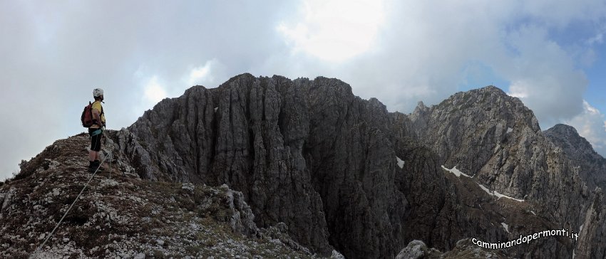 63 Ferrata MAURIZIO Anticima est Monte Alben.jpg -           